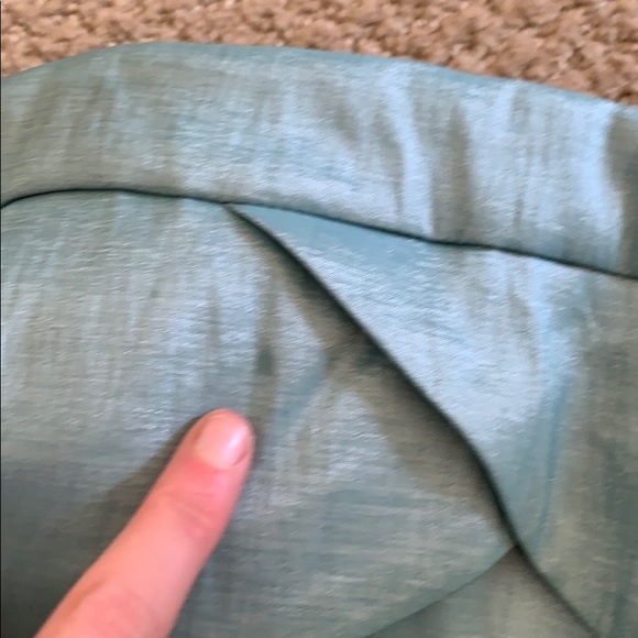 Blue strapless dress - Picture 3 of 6